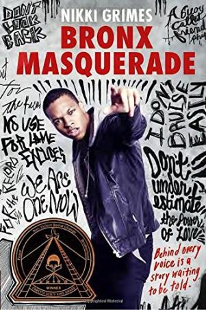 Book cover number 1 for Bronx Masquerade written by Nikki Grimes published by Penguin Books