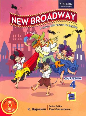 Book cover number 1 for New Broadway Coursebook 4 : A Multi-Skill Course In English written by K. Rajeevan published by Oxford University Press
