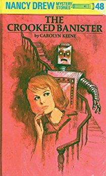 Book cover number 1 for Nancy Drew 48 : The Crooked Banister written by Carolyn Keene published by Grosset & Dunlap