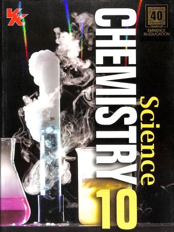 Book cover number 1 for Science Chemistry Class 10 written by A. K. Srivastava published by VK Global Publications Pvt. Ltd.
