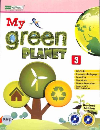 Book cover number 1 for My Green Planet 3 written by Jatinder Singh, Asha Sharma published by PM Publishers Pvt. Ltd.