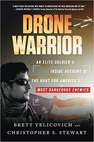 Book cover number 1 for Drone Warrior written by Brett Velicovich published by Dey Street Books