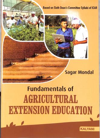 Book cover number 1 for Fundamentals Of Agricultural Extension Education written by Sagar Mondal published by Kalyani Publishers