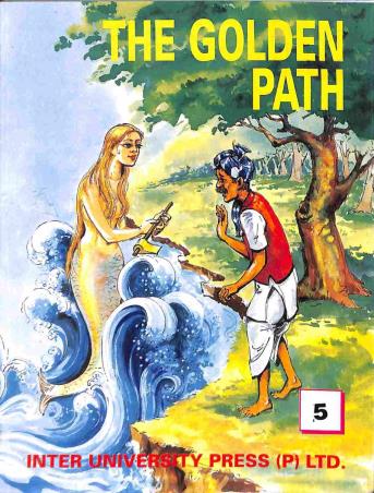 Book cover number 1 for The Golden Path 5 written by Deshmitra, S. L. Kaeley, T. S. Gomes published by Inter University Press (P) Ltd.