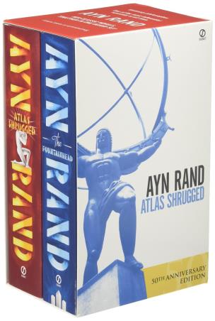 Book cover number 1 for Ayn Rand Box Set (Atlas Shrugged, The Fountainhead) written by Ayn Rand published by Penguin Books