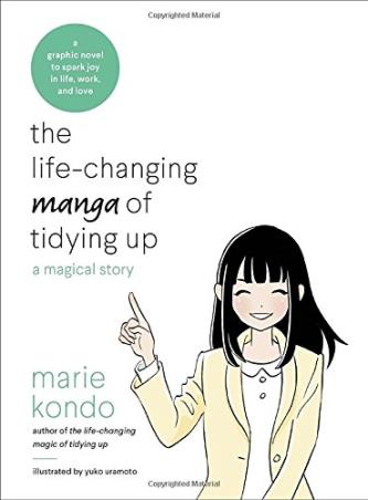 Book cover number 1 for The Life-Changing Manga Of Tidying Up written by Marie Kondo published by Random House