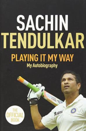 Book cover number 1 for Playing It My Way : My Autobiography written by Sachin Tendulkar published by Harper Collins Publishers