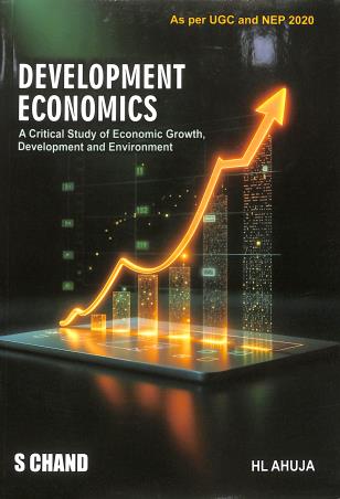 Book cover number 1 for Development Economics (UGC And NEP 2020) written by H. L. Ahuja published by S. Chand Publishing