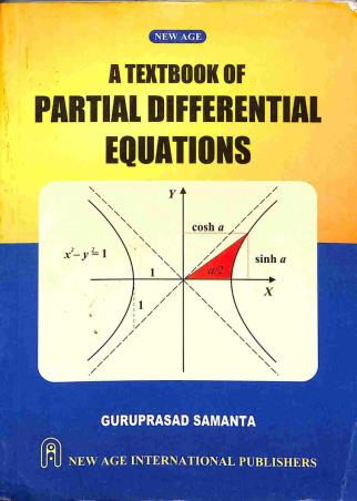 Book cover number 1 for A Textbook Of Partial Differential Equations written by Guruprasad Samanta published by New Age International (P) Limited, Publishers