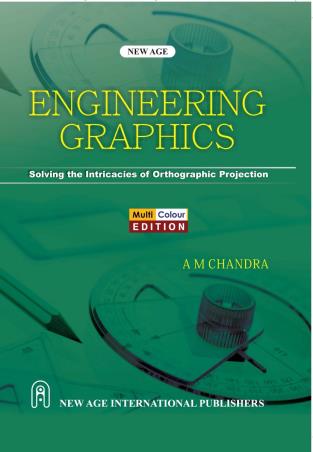 Book cover number 1 for Engineering Graphics written by A. M. Chandra published by New Age International (P) Limited, Publishers