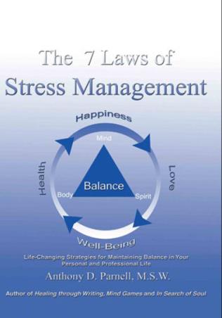 Book cover number 1 for The 7 Laws Of Stress Management written by Anthony D. Parnell published by Indra Publishing House