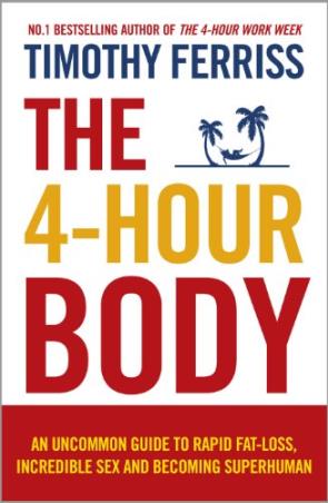 Book cover number 1 for The 4-Hour Body written by Timothy Ferriss published by Ebury Press