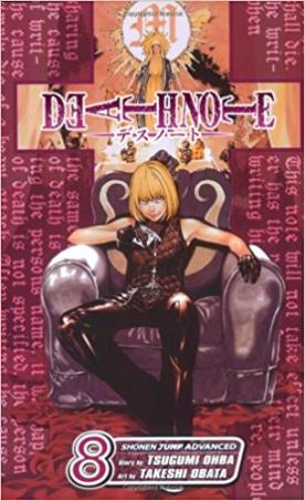 Book cover number 1 for Death Note Volume 8 written by Tsugumi Ohba published by Simon & Schuster