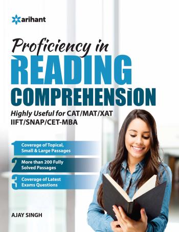 Book cover number 1 for Proficiency In Reading Comprehension written by Ajay Singh published by Arihant Publications (India) Limited