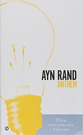 Book cover number 1 for Anthem written by Ayn Rand published by Penguin Books