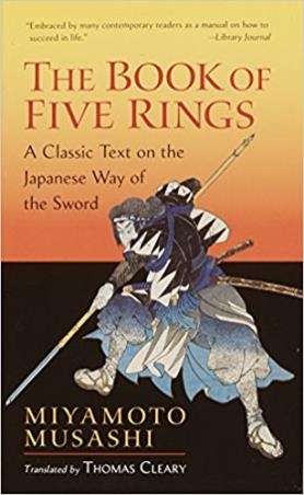 Book cover number 1 for The Book Of Five Rings written by Miyamoto Musashi published by Shambhala