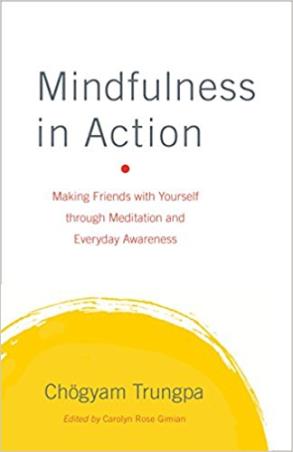Book cover number 1 for Mindfulness In Action written by Chogyam Trungpa published by Shambhala
