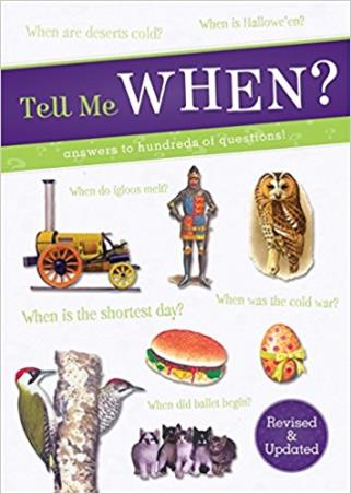 Book cover number 1 for Tell Me When? written by NA published by Bounty