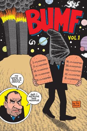 Book cover number 1 for Bumf Volume 1 written by Joe Sacco published by Jonathan Cape