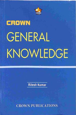 Book cover number 1 for Crown General Knowledge written by Ritesh Kumar published by Crown Publisher