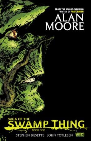 Book cover number 1 for Saga of The Swamp Thing Book 1 written by Alan More published by Vertigo