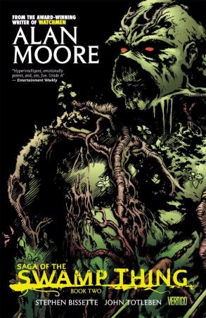 Book cover number 1 for Saga of The Swamp Thing Book 2 written by Alan Moore published by Vertigo