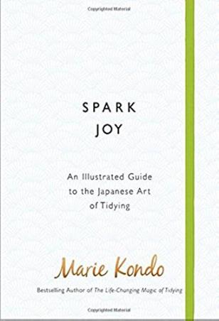 Book cover number 1 for Spark Joy written by Marie Kondo published by Vermilion