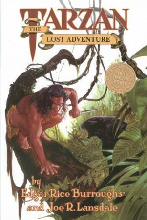 Book cover number 1 for Tarzan : The Lost Adventure written by Edgar Rice Burroughs published by Dark Horse Books