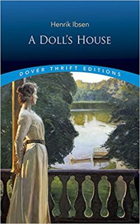 Book cover number 1 for A Doll's House written by Henrik Ibsen published by Dover Publications