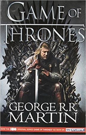 Book cover number 1 for A Game Of Thrones written by George R. R. Martin published by Voyager