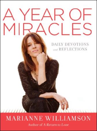 Book cover number 1 for A Year Of Miracles : Daily Devotions And Reflections written by Marianne Williamson published by Harper Collins Publishers