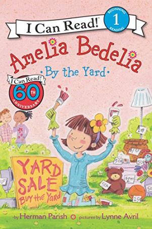 Book cover number 1 for Amelia Bedelia By The Yard (I Can Read Level 1) written by Herman Parish published by Greenwillow Books
