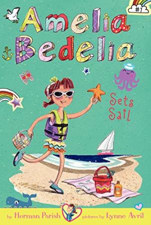 Book cover number 1 for Amelia Bedelia Sets Sail written by Herman Parish published by Greenwillow Books