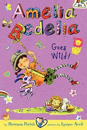 Book cover number 1 for Amelia Bedelia Goes Wild ! written by Herman Parish published by Greenwillow Books