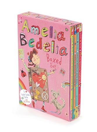 Book cover number 1 for Amelia Bedelia Chapter Book Box Set -2 Books 5-8 written by Herman Parish published by Greenwillow Books