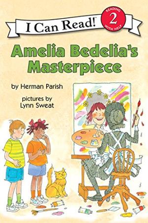Book cover number 1 for Amelia Bedelia's Masterpiece (I Can Read Level 2) written by Herman Parish published by Greenwillow Books