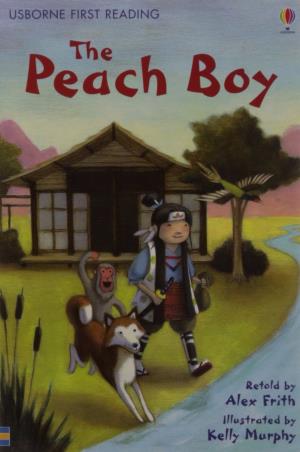 Book cover number 1 for The Peach Boy (Usborne First Reading) written by Alex Frith published by Usborne