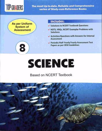Book cover number 1 for Top Graders : Science CBSE 8 written by N. K. Sinha published by Frank Educational Aids