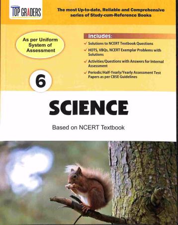 Book cover number 1 for Top Graders : Science CBSE 6 written by N. K. Sinha published by Frank Educational Aids