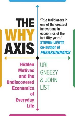 Book cover number 1 for The Why Axis written by John List, Uri Gneezy published by Random House