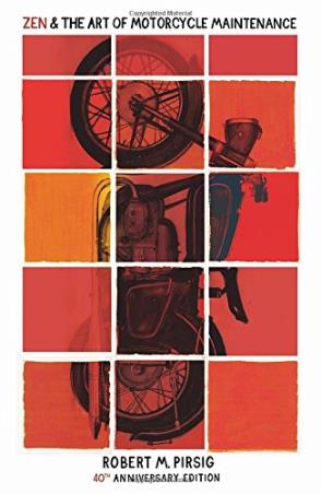 Book cover number 1 for Zen And The Art Of Motorcycle Maintenance written by Robert Pirsig published by Vintage