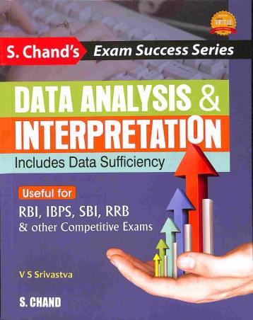 Book cover number 1 for Data Analysis & Interpretation written by Vijay Shankar Srivastva published by S. Chand Publishing
