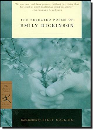 Book cover number 1 for The Selected Poems written by Emily Dickinson published by Modern Library
