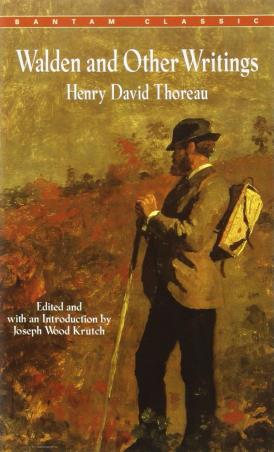 Book cover number 1 for Walden And Other Writings written by Henry David Thoreau published by Bantam Books