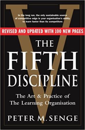 Book cover number 1 for The Fifth Discipline : The Art And Practice Of The Learning Organization written by Peter M. Senge published by Random House