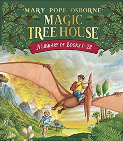 Book cover number 1 for The Magic Tree House written by Mary Pope Osborne published by Random House