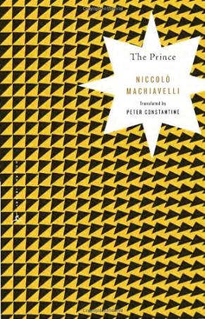 Book cover number 1 for The Prince written by Niccolo Machiavelli published by Modern Library
