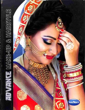 Book cover number 1 for Advance Make-Up & Hairstyle written by Urvashi Dave published by Navneet Education Limited