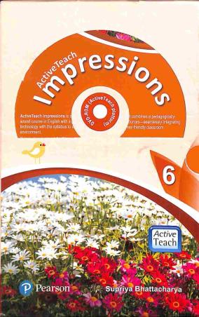 Book cover number 1 for Active Teach Impressions 6 written by Supriya Bhattacharya published by Pearson Education
