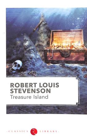 Book cover number 1 for Treasure Island written by R. L. Stevenson published by Rupa Publications India
